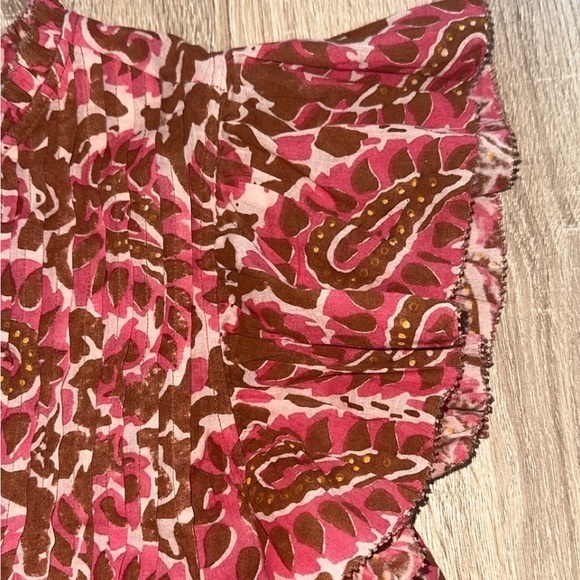 Cleobella Calla Paisley Print Organic Cotton Blouse XS‎ - Picture 8 of 9